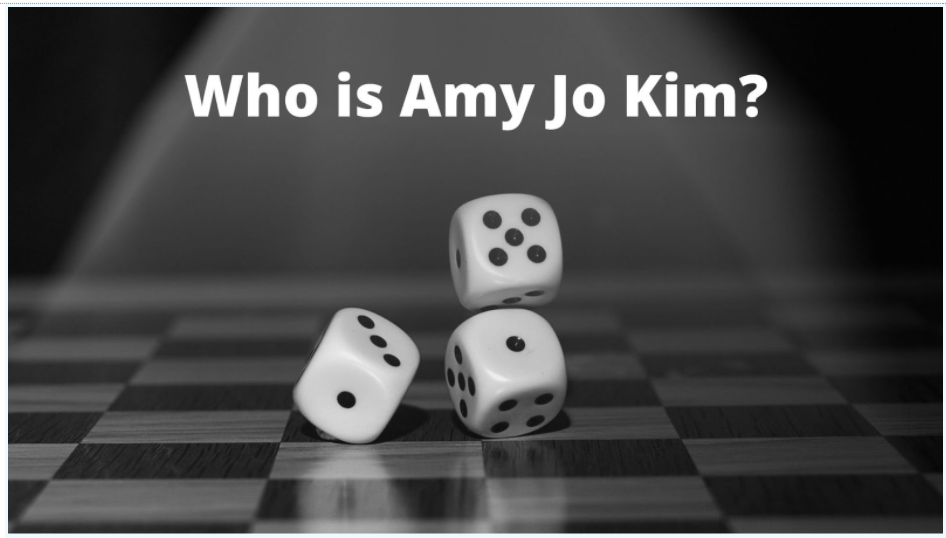 Who is Amy Jo Kim?